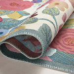 Rifle Paper Co. x Loloi Perennial Garden Party Rose / Multi Rug 5-Rugs - indoor/outdoor Loloi