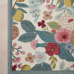 Rifle Paper Co. x Loloi Perennial Garden Party Rose / Multi Rug 5-Rugs - indoor/outdoor Loloi
