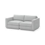 Gus* Modern Podium Two Piece 72" Sofa 8 - d - FURNITURE - modular - podium Gus