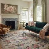Rifle Paper Co. x Loloi Rosa Antique Rose Cream Rug 0-RUGS-patterned Loloi
