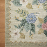 Rifle Paper Co. x Loloi Rosa Antique Rose Cream Rug 0-RUGS-patterned Loloi