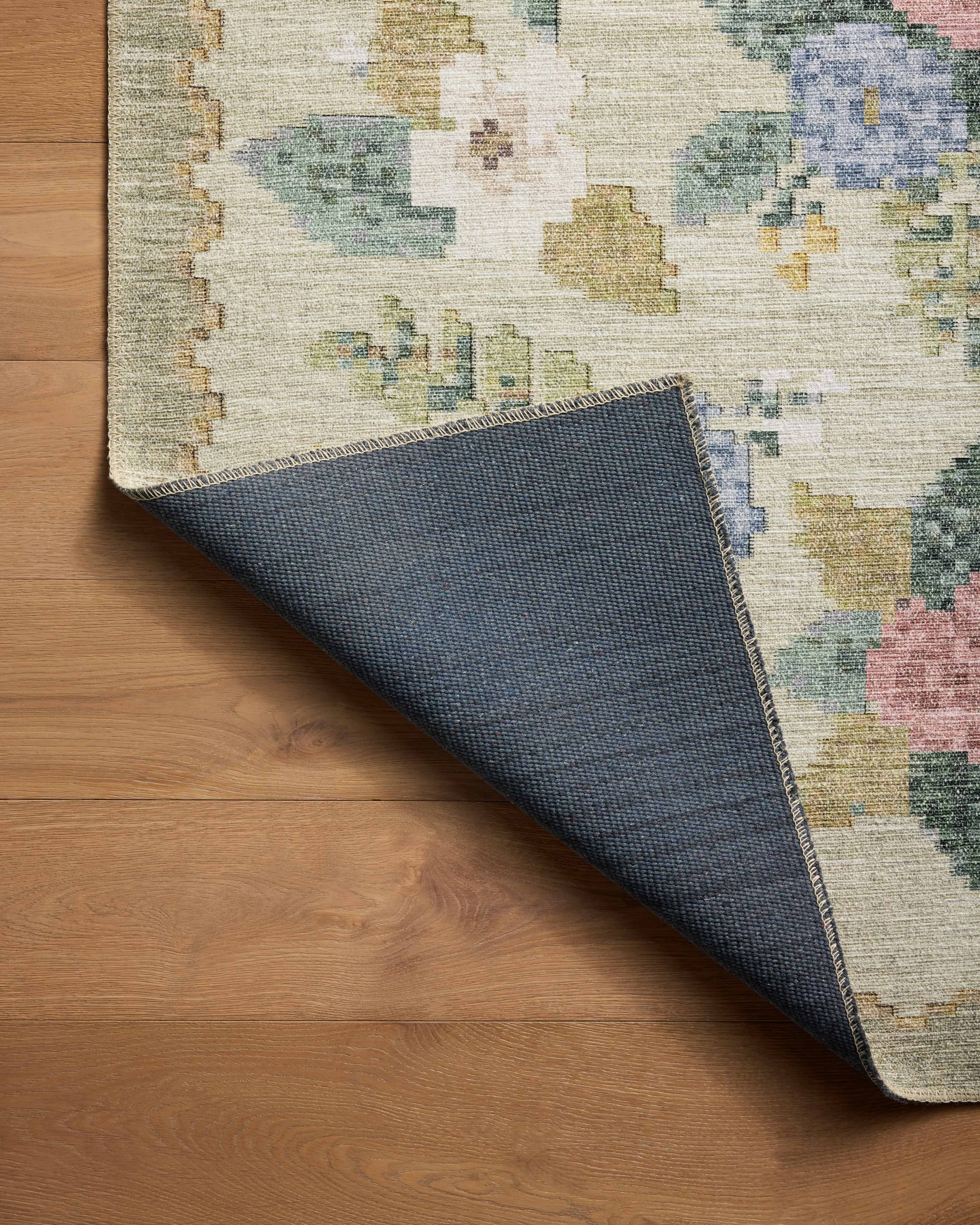 Rifle Paper Co. x Loloi Rosa Antique Rose Cream Rug 0-RUGS-patterned Loloi