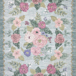 Rifle Paper Co. x Loloi Rosa Antique Rose Sky Rug 0-RUGS-patterned Loloi