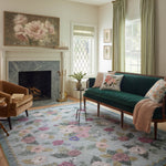 Rifle Paper Co. x Loloi Rosa Antique Rose Sky Rug 0-RUGS-patterned Loloi