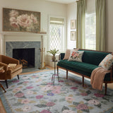 Rifle Paper Co. x Loloi Rosa Antique Rose Sky Rug 0-RUGS-patterned Loloi