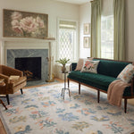Rifle Paper Co. x Loloi Rosa Hawthorne Cream Rug 0-RUGS-patterned Loloi
