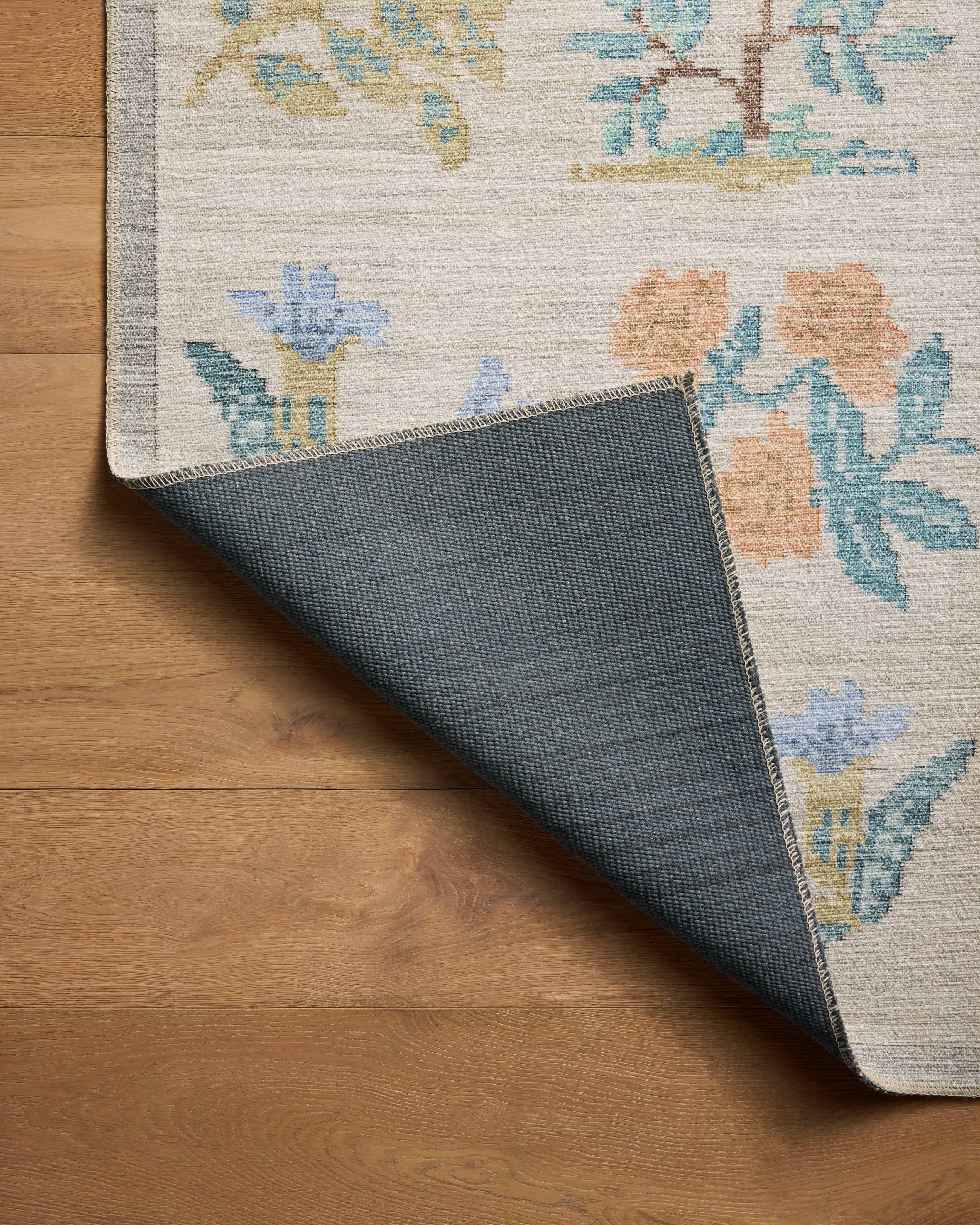 Rifle Paper Co. x Loloi Rosa Hawthorne Cream Rug 0-RUGS-patterned Loloi