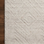 Loloi Raven Ivory / Pebble Rug 0-RUGS - wool Loloi