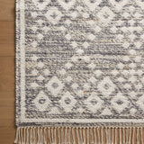 Angela Rose x Loloi Rivers Denim / Ivory Rug 0-RUGS-patterned Loloi