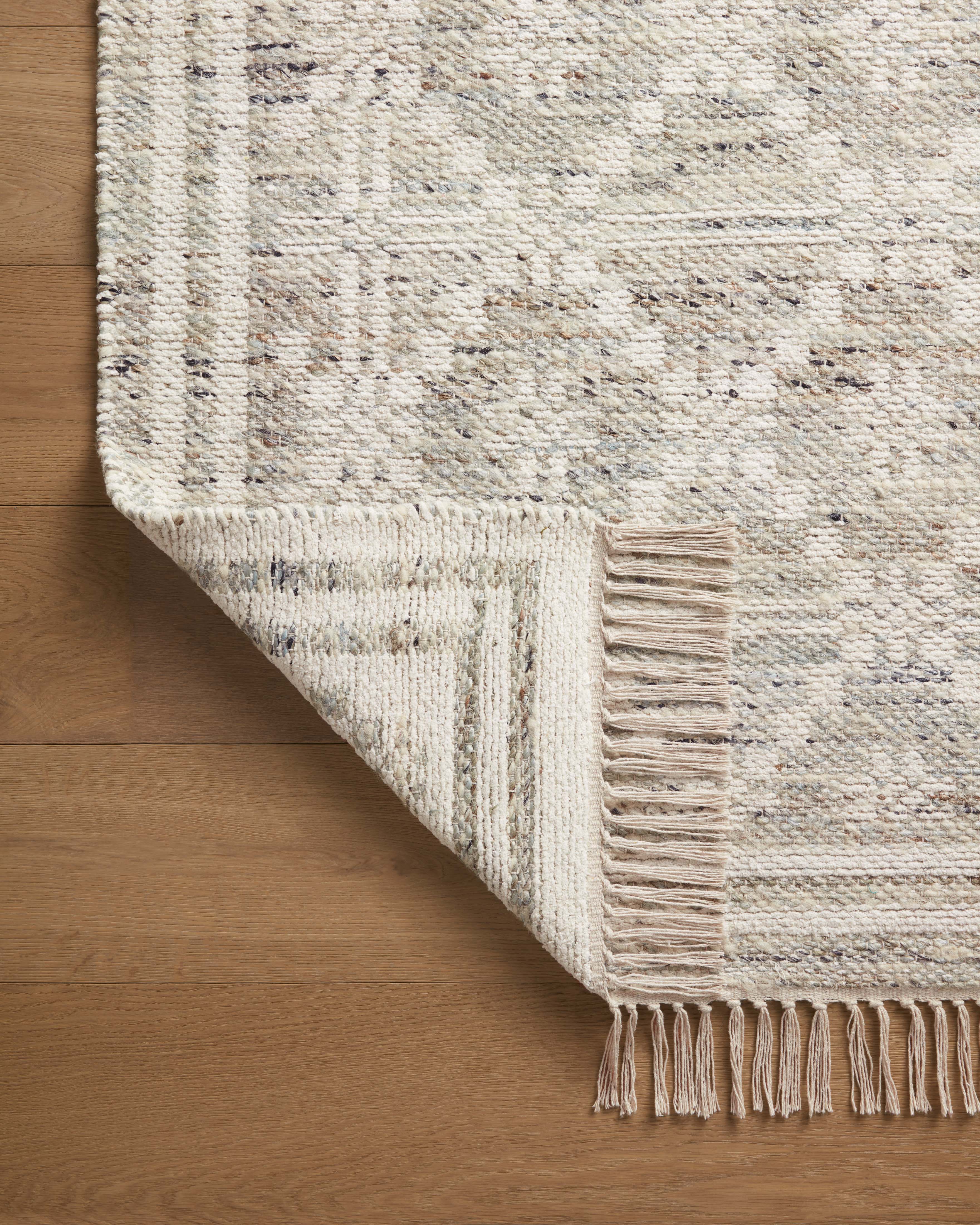 Angela Rose x Loloi Rivers Lagoon / Ivory Rug 0-RUGS-patterned Loloi