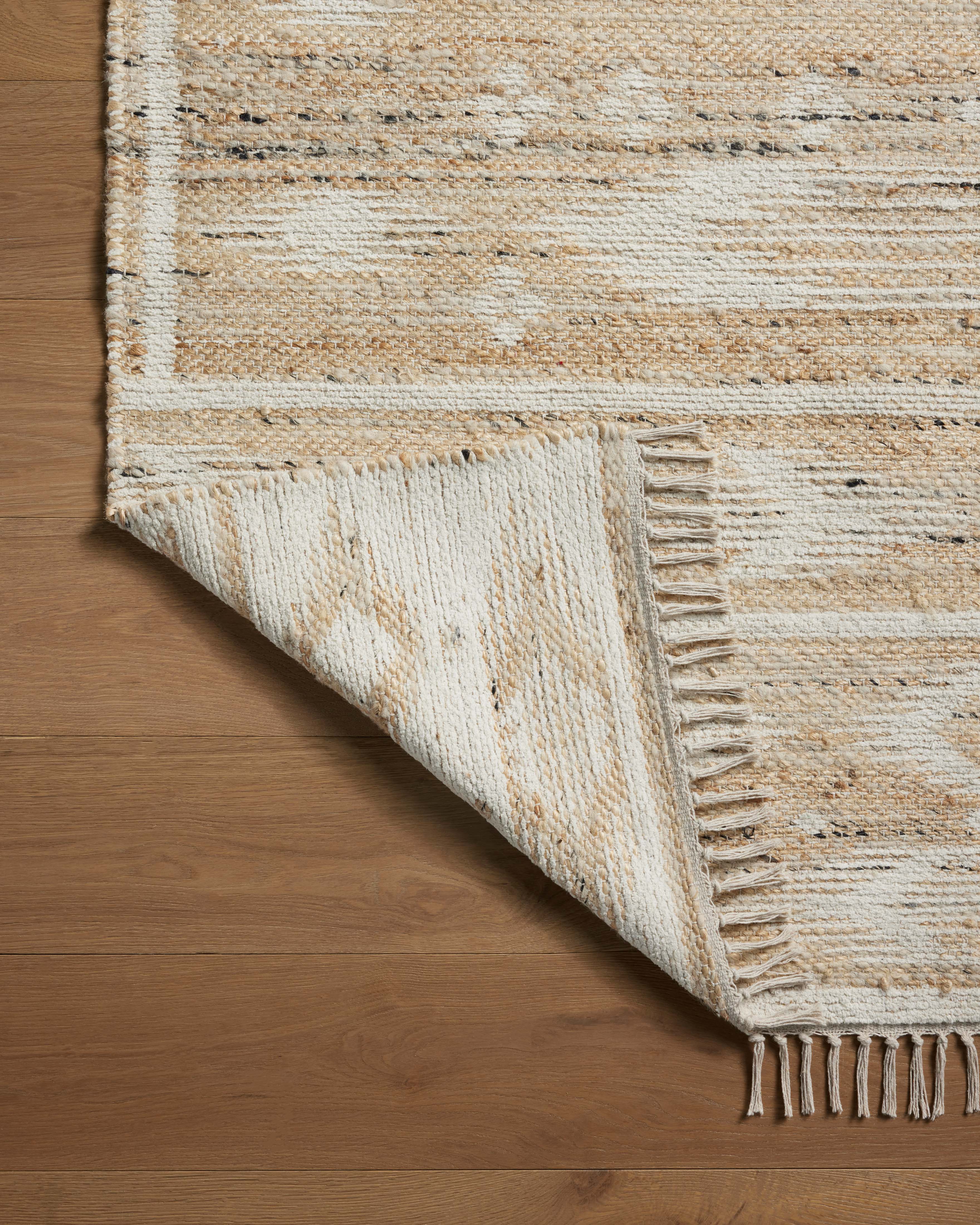 Angela Rose x Loloi Rivers Natural / Ivory Rug 0-RUGS-patterned Loloi