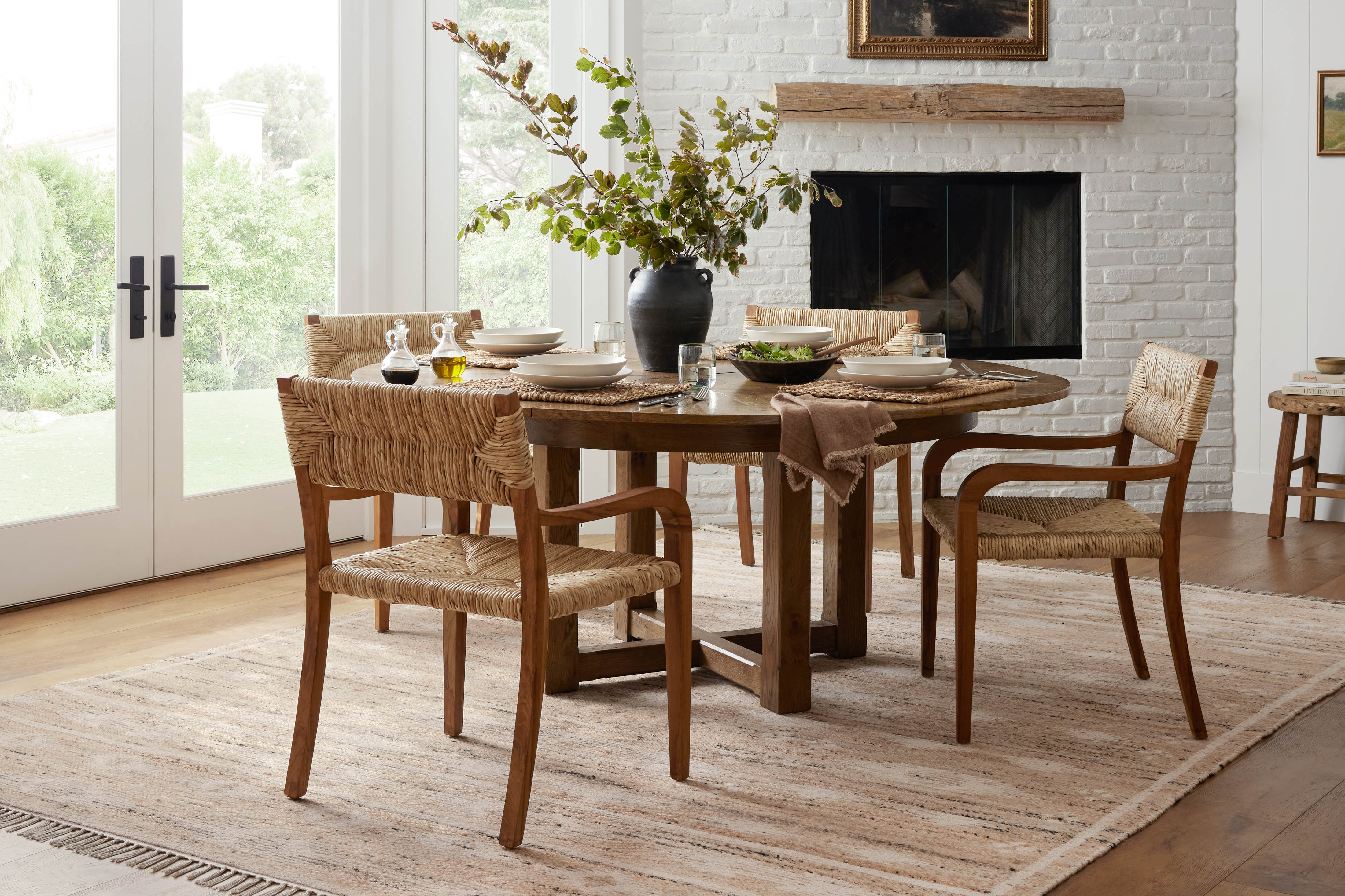Angela Rose x Loloi Rivers Natural / Ivory Rug 0-RUGS-patterned Loloi