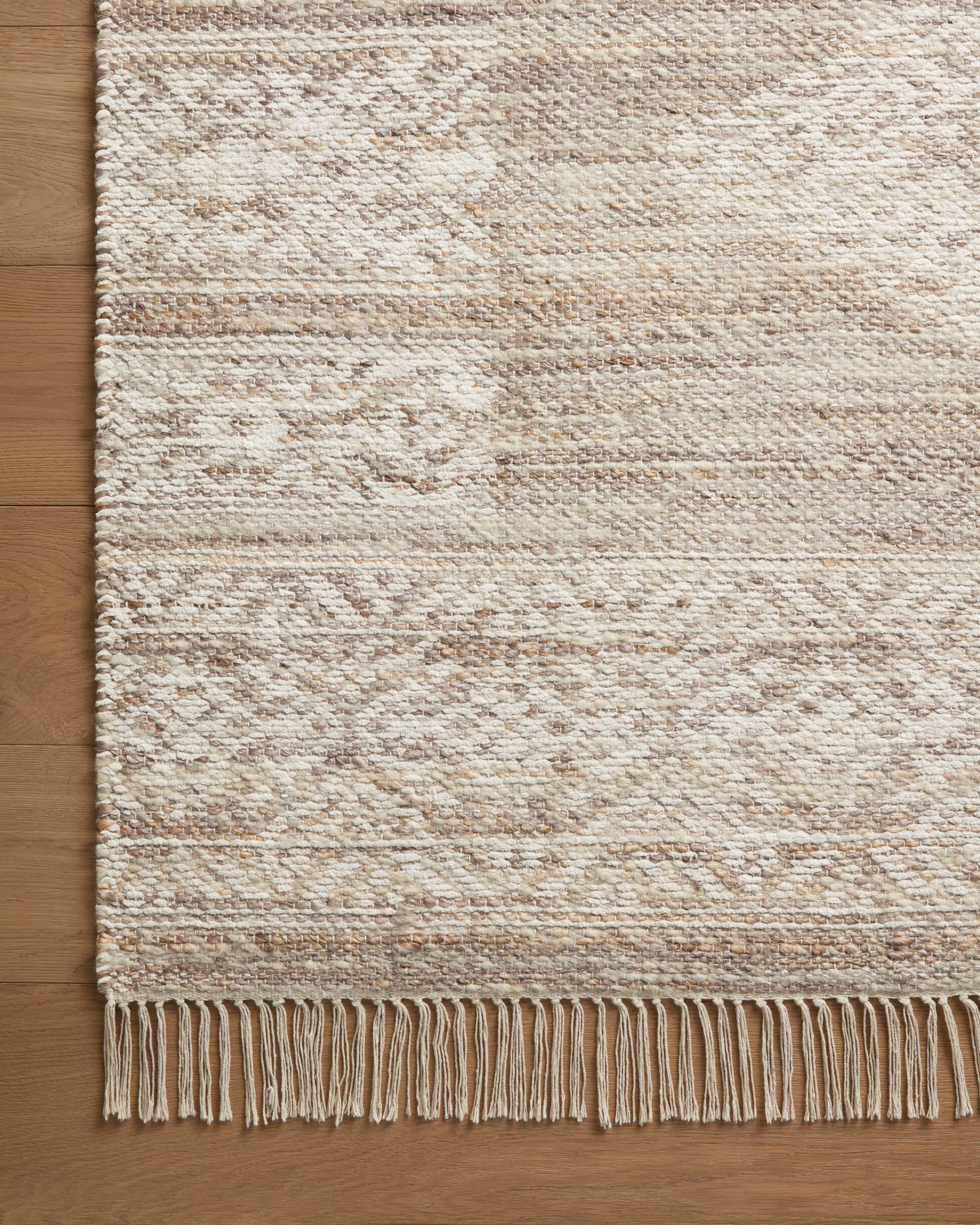 Angela Rose x Loloi Rivers Lilac / Ivory Rug 0-RUGS-patterned Loloi
