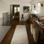 Amber Lewis x Loloi Rocky Natural / Fog Rug 1-natural fibre rugs Loloi