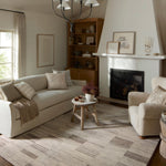 Amber Lewis x Loloi Rocky Ivory / Dove Rug 1-natural fibre rugs Loloi