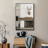 Remi Wall Mirror / Black 100 - a - wall mirror renwil