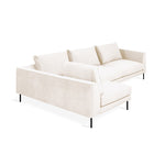Gus* Modern Renfrew Sectional 2 - FURNITURE - sectional Gus Merino Cream Left Facing