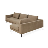 Gus* Modern Renfrew Sectional 2 - FURNITURE - sectional Gus Merino Mocha Right Facing
