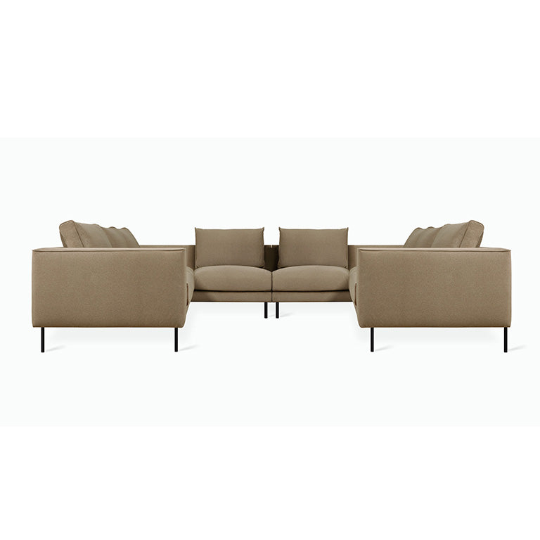 Gus* Modern Renfrew U-Shaped Sectional 2 - a - FURNITURE - sectional Gus Merino Mocha