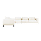 Gus* Modern Renfrew XL Sectional 2 - a - FURNITURE - sectional Gus Merino Cream Left Facing