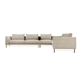 Gus* Modern Renfrew XL Sectional 2 - a - FURNITURE - sectional Gus Mersey Caribou Right Facing