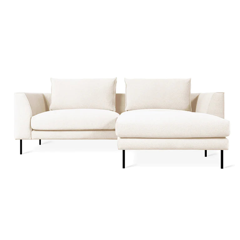 Gus* Modern Renfrew Loft Bi-Sectional 2 - FURNITURE - sectional Gus Merino Cream