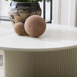 Gus* Modern Odeon Coffee Table - Pearl 4 - b - FURNITURE - coffee table - round Gus
