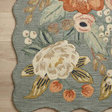 Rifle Paper Co. x Loloi Silhouette Sage Rug 0-RUGS - wool Loloi