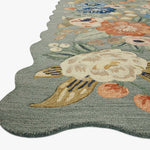 Rifle Paper Co. x Loloi Silhouette Sage Rug 0-RUGS - wool Loloi