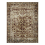 Magnolia Home by Joanna Gaines x Loloi Sinclair Rust / Lagoon Rug 0-RUGS-patterned Loloi