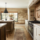 Magnolia Home by Joanna Gaines x Loloi Sinclair Rust / Lagoon Rug 0-RUGS-patterned Loloi