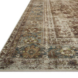 Magnolia Home by Joanna Gaines x Loloi Sinclair Rust / Lagoon Rug 0-RUGS-patterned Loloi