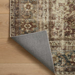 Magnolia Home by Joanna Gaines x Loloi Sinclair Rust / Lagoon Rug 0-RUGS-patterned Loloi