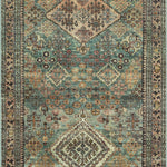 Magnolia Home by Joanna Gaines x Loloi Sinclair Turquoise / Multi Rug 1 - RUGS - patterned Loloi