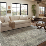 Magnolia Home by Joanna Gaines x Loloi Sinclair Natural / Sage Rug 0-RUGS-patterned Loloi