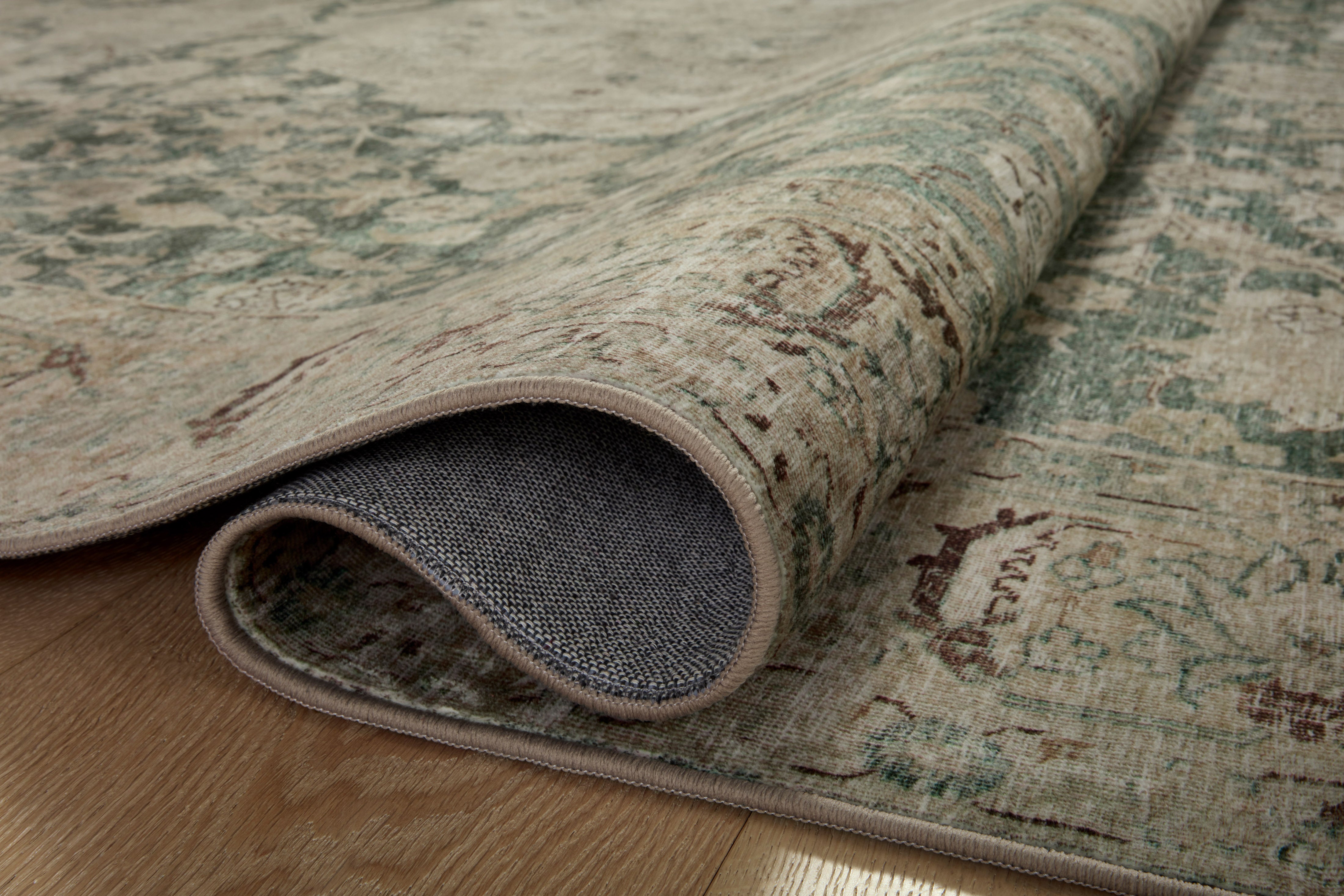 Magnolia Home by Joanna Gaines x Loloi Sinclair Jade / Sand Rug 0-RUGS-patterned Loloi