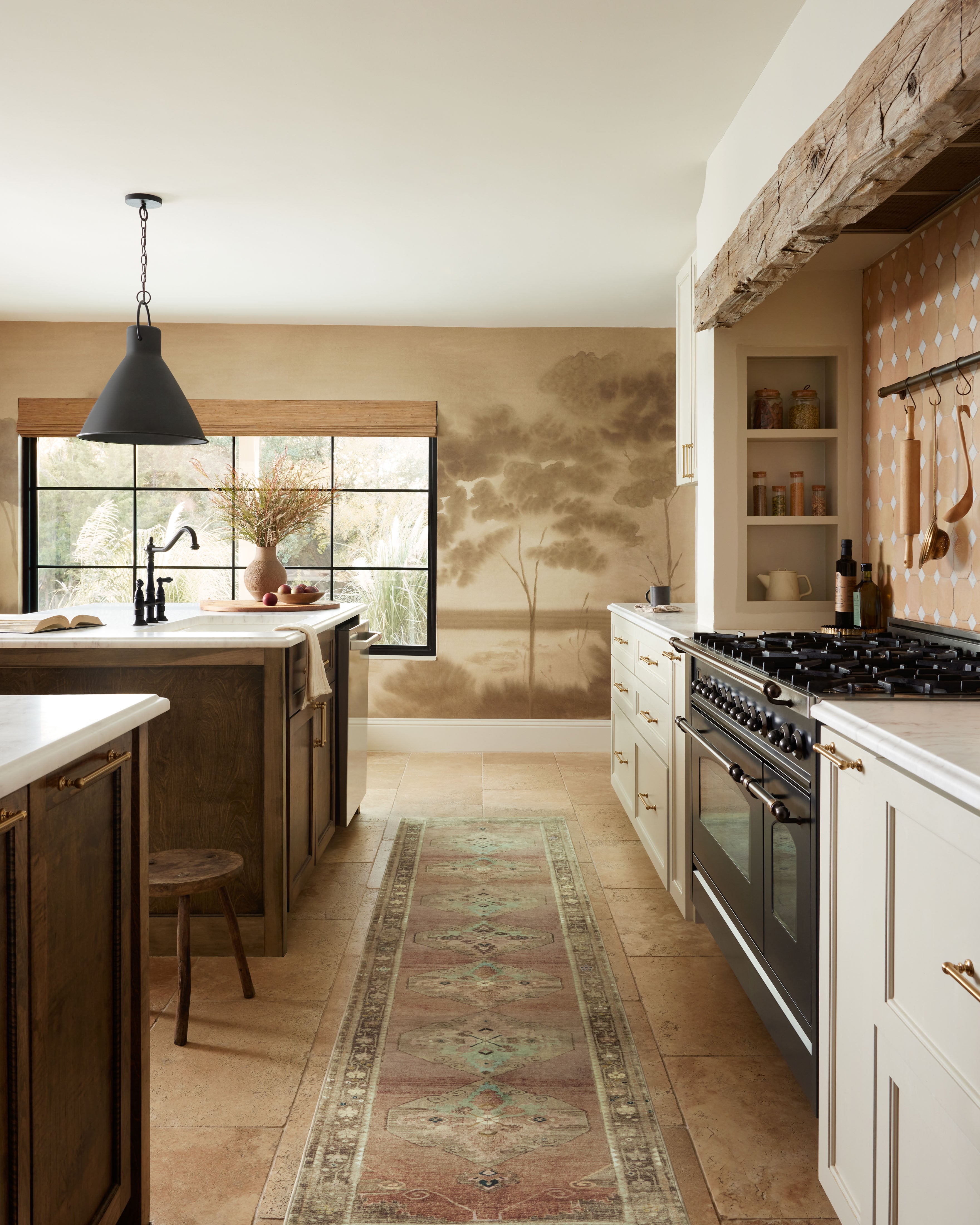 Magnolia Home by Joanna Gaines x Loloi Sinclair Clay / Tobacco Rug 0-RUGS-patterned Loloi