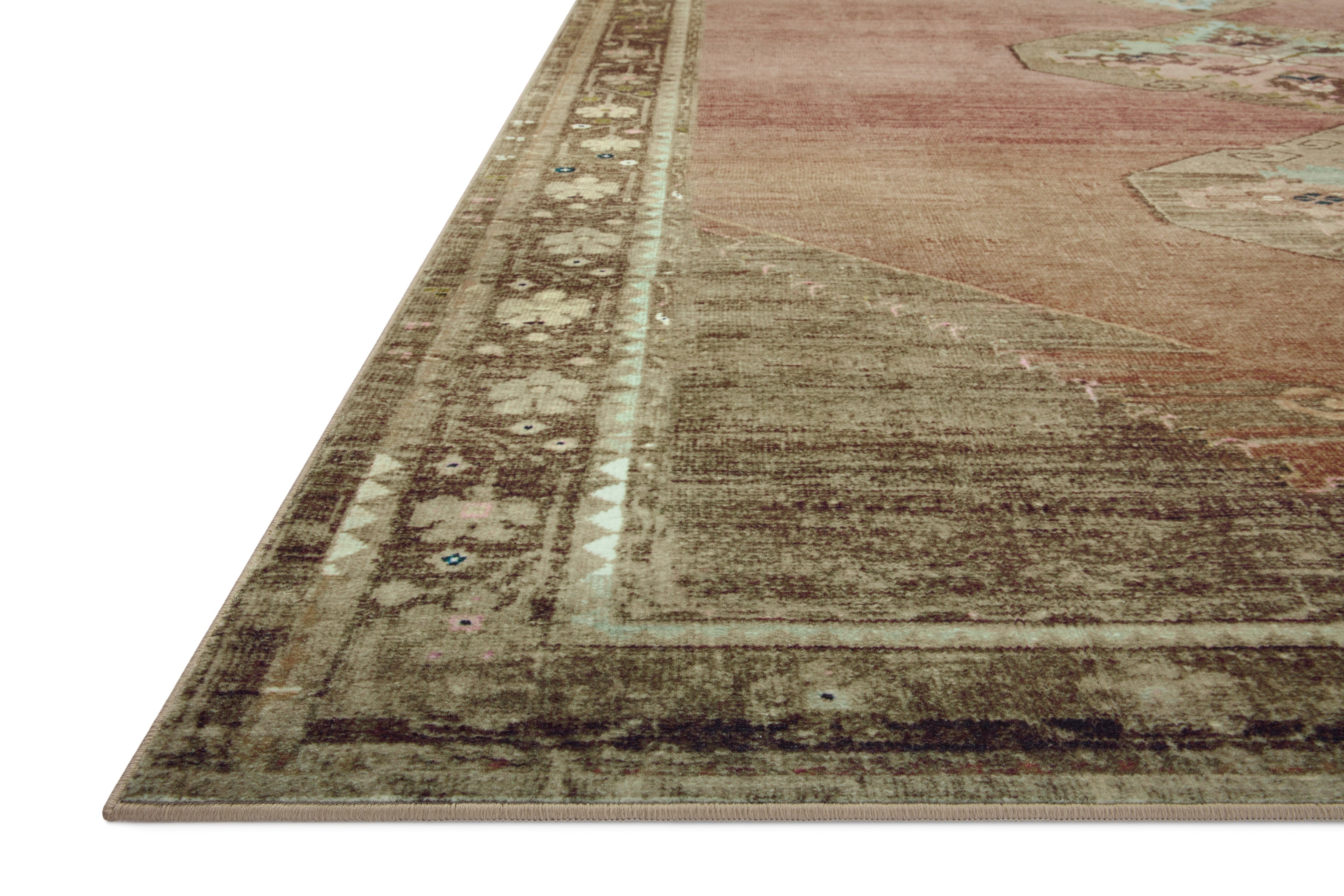 Magnolia Home by Joanna Gaines x Loloi Sinclair Clay / Tobacco Rug 0-RUGS-patterned Loloi