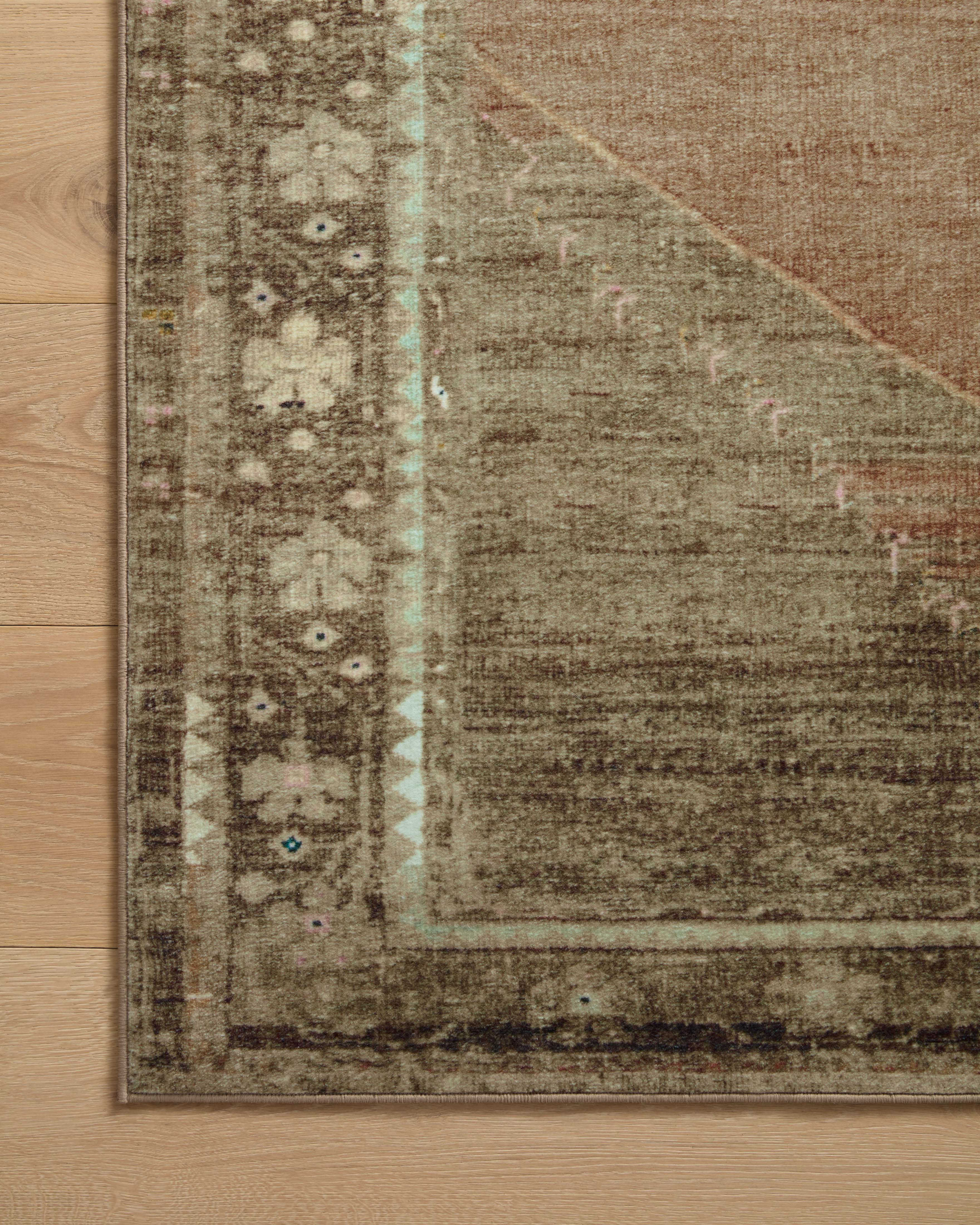 Magnolia Home by Joanna Gaines x Loloi Sinclair Clay / Tobacco Rug 0-RUGS-patterned Loloi