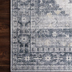 Loloi Skye Silver / Grey Rug patterned rugs Loloi