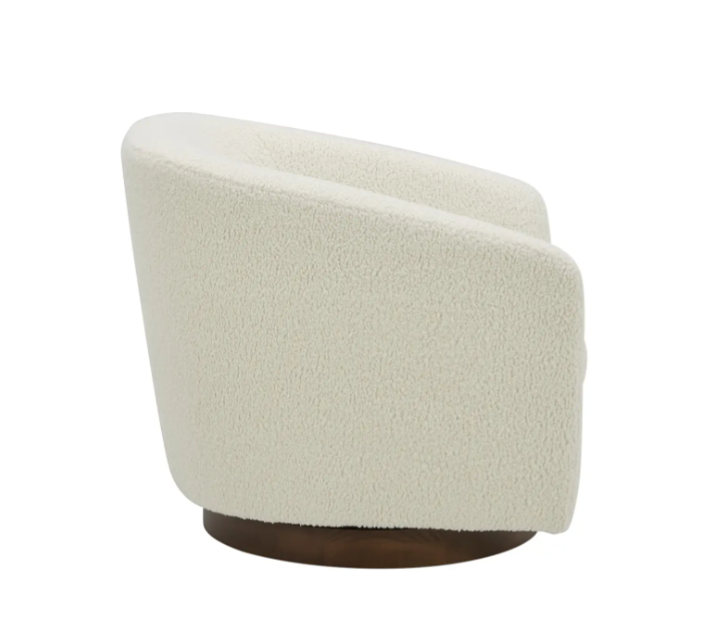 Oscar Swivel Chair - Natural 3 - FURNITURE - chair Moe's Furniture