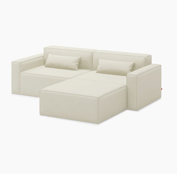 Gus* Modern Mix Modular Sectional 8 - b - FURNITURE - modular - mix Gus 3 Piece Sectional Mowat Sand