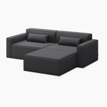 Gus* Modern Mix Modular Sectional 8 - b - FURNITURE - modular - mix Gus 3 Piece Sectional Mowat Raven