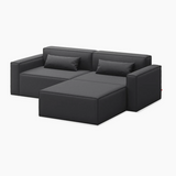 Gus* Modern Mix Modular Sectional 8 - b - FURNITURE - modular - mix Gus 3 Piece Sectional Mowat Raven