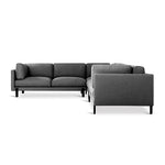 Gus* Modern Silverlake Sectional XL 2 - FURNITURE - sectional Gus Andorra Pewter Right Facing