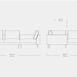 Gus* Modern Renfrew Sectional - Rug & Weave