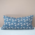 Swallows Pillow Cover by Fox & Flax nursery pillows Fox & Flax