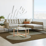 Gus* Modern Towne Bi-Sectional 2 - FURNITURE - sectional Gus
