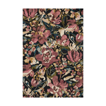 Loloi Belladonna Black / Berry Rug 0-RUGS-wool rugs Loloi