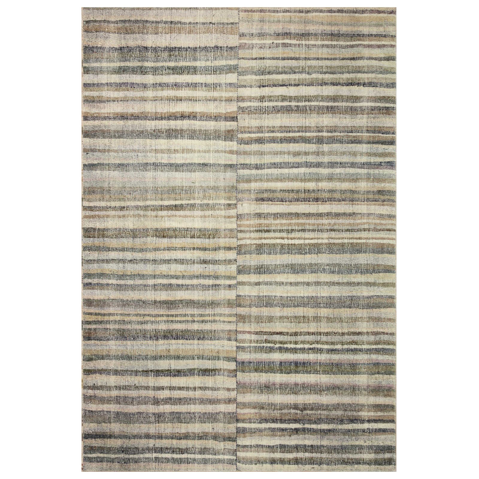 Chris Loves Julia x Loloi Humphrey Natural / Moss Rug 0-RUGS Loloi